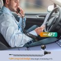 Ładowarka samochodowa CC05 2-porty PD60 W + kabel USB-C - czarna