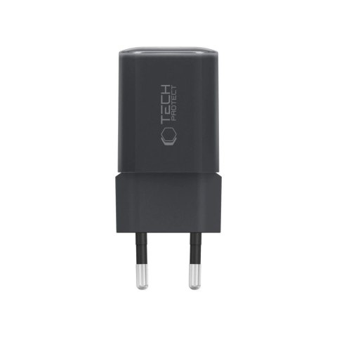 Ładowarka sieciowa Tech-Protect NCM33W 2-porty PD33W/QC3.0 - czarna Ładowarka sieciowa Tech-Protect NCM33W 2-porty PD33W/QC3.0 - czarna