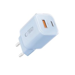 Ładowarka sieciowa Tech-Protect NCM33W 2-porty PD33W/QC3.0 - niebieska