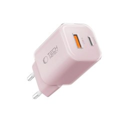 Ładowarka sieciowa Tech-Protect NCM33W 2-porty PD33W/QC3.0 - różowa