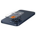 Osłona aparatu Spigen Optik.tR EZ Fit Camera Protector na iPhone 14 Pro / Pro Max / 15 Pro / Pro Max - tytan błękitny 2 szt.