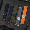 Pasek Tech-Protect Nylon Clasp na Apple Watch 44 / 45 / 46 / 49 mm - czarne