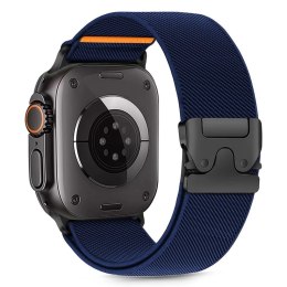 Pasek Tech-Protect Nylon Clasp na Apple Watch 44 / 45 / 46 / 49 mm - granatowy