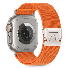Pasek Tech-Protect Nylon Clasp na Apple Watch 44 / 45 / 46 / 49 mm - pomarańczowy