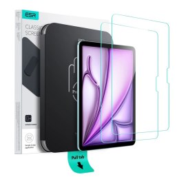 Szkło hartowane ESR UltraFit Tempered Glass 2-pack na iPad Air 13