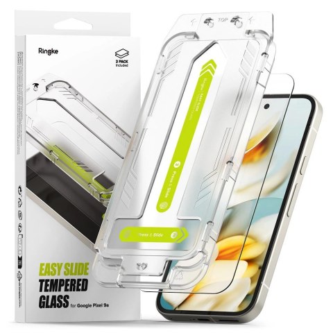Szkło hartowane Ringke Easy Slide 2-pack na Google Pixel 9A Szkło hartowane Ringke Easy Slide 2-pack na Google Pixel 9A