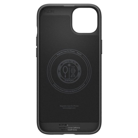 Etui Spigen Mag Armor MagSafe na iPhone 15 - czarny mat Etui Spigen Mag Armor MagSafe na iPhone 15 - czarny mat