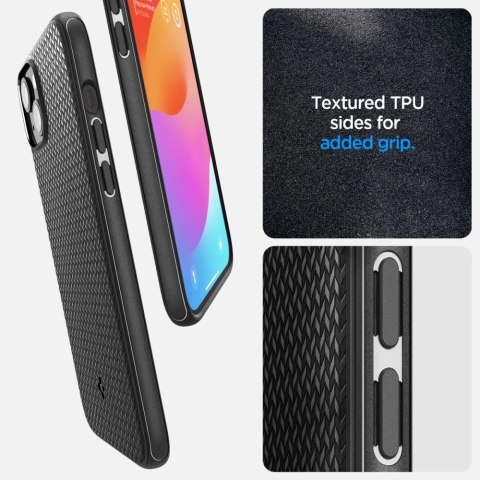 Etui Spigen Mag Armor MagSafe na iPhone 15 - czarny mat Etui Spigen Mag Armor MagSafe na iPhone 15 - czarny mat