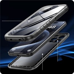 Etui Tech-Protect ShellBox IP68 na iPhone 15 - czarne