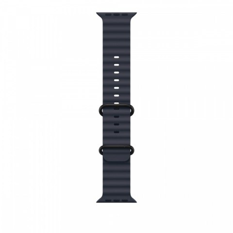 Pasek Ocean w kolorze granatu do koperty 49 mm elementy z tytanu w kolorze czarnym Pasek Ocean w kolorze granatu do koperty 49 mm elementy z tytanu w kolorze czarnym