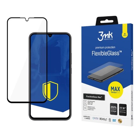 Szkło hybrydowe 3mk FlexibleGlass Max™ na Samsung Galaxy A34 5G Szkło hybrydowe 3mk FlexibleGlass Max™ na Samsung Galaxy A34 5G