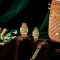 CASIO VINTAGE Mod. ICONIC GENT GOLD GREEN
