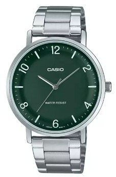 CASIO COLLECTION Mod. MINIMAL, METAL - GREEN