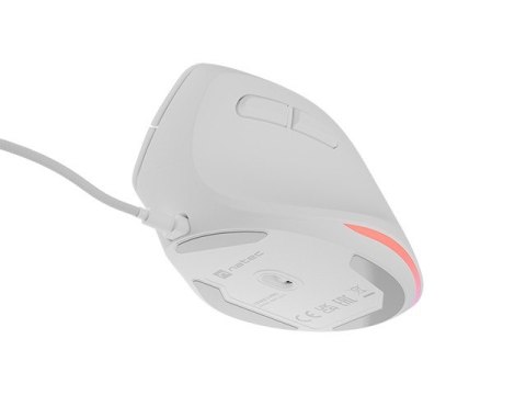 Mysz wertykalna CRAKE 2 PRO 128000DPI optyczna biała Mysz wertykalna CRAKE 2 PRO 128000DPI optyczna biała