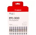Multipack PFI-300 MBK/PBK/C/M/Y/PC/PM/R/GY/CO