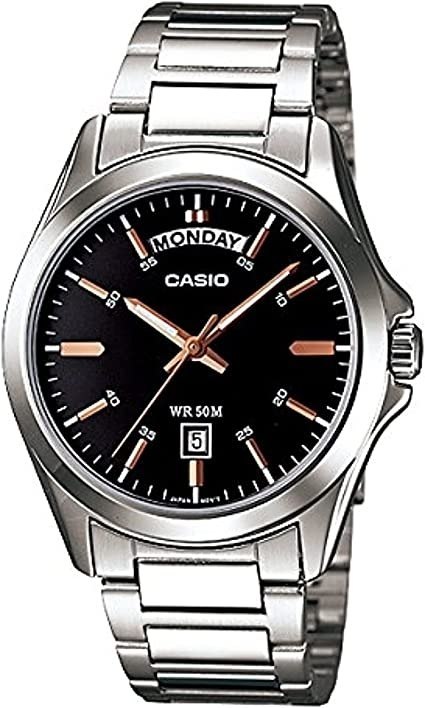 CASIO COLLECTION Mod. DAY DATE - BLACK ROSE GOLD INDEX