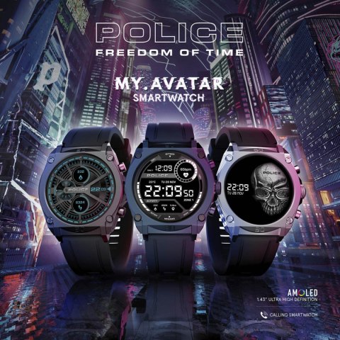 POLICE SMARTWATCH WATCHES Mod. PEIUN0000102 POLICE SMARTWATCH WATCHES Mod. PEIUN0000102