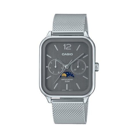 CASIO COLLECTION Mod. MOONPHASES - GREY MESH CASIO COLLECTION Mod. MOONPHASES - GREY MESH