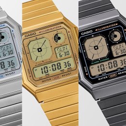 CASIO VINTAGE Mod. RETRO FUTURE EDGY COLLECTION - FULL BLACK