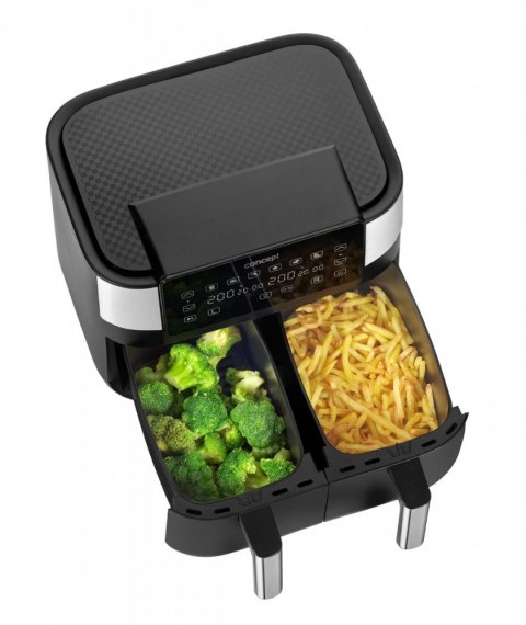 Frytkownica beztłuszczowa Air Fryer Double 8l FR8000 Frytkownica beztłuszczowa Air Fryer Double 8l FR8000