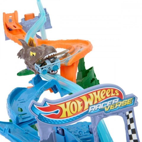 Tor samochodowy Racer Verse Jurassic World Morski dinopościg Tor samochodowy Racer Verse Jurassic World Morski dinopościg