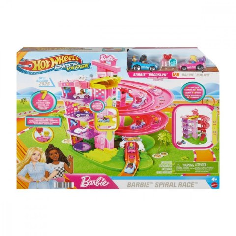 Tor wyścigowy Racer Verse Barbie Spiral Race Tor wyścigowy Racer Verse Barbie Spiral Race