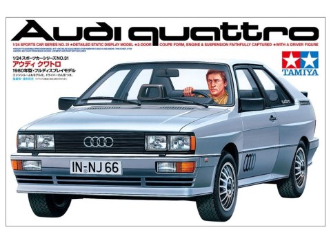Model plastikowy Audi Quattro 1/24