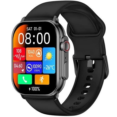 Smartwatch IMIKI SF1 Czarny Smartwatch IMIKI SF1 Czarny