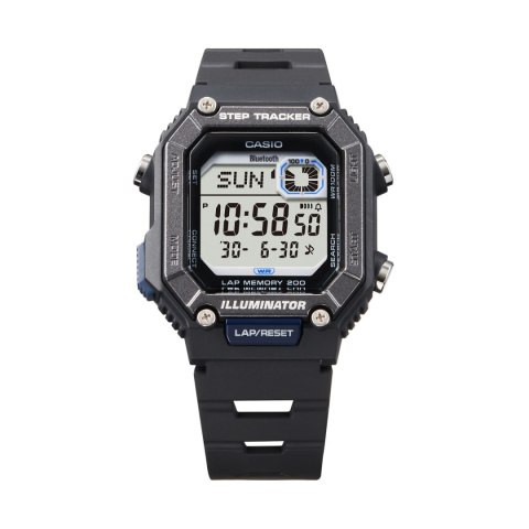 CASIO COLLECTION Mod. STEP TRACKER LAP 200 - BLACK CASIO COLLECTION Mod. STEP TRACKER LAP 200 - BLACK