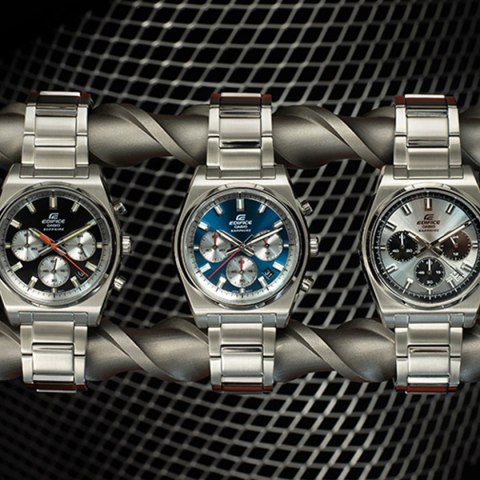 CASIO EDIFICE Mod. MOTORSPORT CHRONOGRAPH - SILVER CASIO EDIFICE Mod. MOTORSPORT CHRONOGRAPH - SILVER