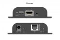 Przedłużacz (extender) po skrętce kat.6 HDMI 4K/60Hz przez IP 1G lub do 120m/200m z PoE, max. 253 odbiorniki, sterowanie IR - ze