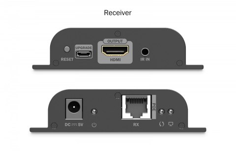 Przedłużacz (extender) po skrętce kat.6 HDMI 4K/60Hz przez IP 1G lub do 120m/200m z PoE, max. 253 odbiorniki, sterowanie IR - ze Przedłużacz (extender) po skrętce kat.6 HDMI 4K/60Hz przez IP 1G lub do 120m/200m z PoE, max. 253 odbiorniki, sterowanie IR - ze