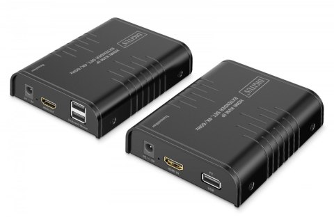 Przedłużacz (extender) po skrętce kat.6 HDMI 4K/60Hz z KVM USB 2.0 przez IP 1G lub do 120m/200m, max. 253 odbiorniki, ekran doty Przedłużacz (extender) po skrętce kat.6 HDMI 4K/60Hz z KVM USB 2.0 przez IP 1G lub do 120m/200m, max. 253 odbiorniki, ekran doty