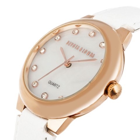 Ladies'Watch Devota & Lomba DL006WN-03WHITE (Ø 35 mm) Ladies'Watch Devota & Lomba DL006WN-03WHITE (Ø 35 mm)
