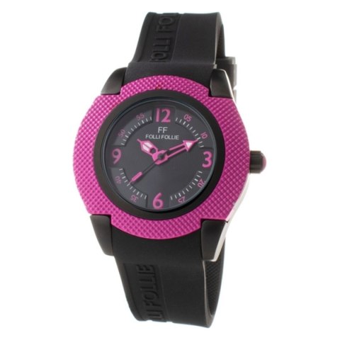 Ladies' Watch Folli Follie WF13Y028ZPP_BLACK (Ø 40 mm) Ladies' Watch Folli Follie WF13Y028ZPP_BLACK (Ø 40 mm)
