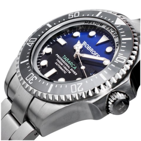 Men's Watch Bobroff BF00 (Ø 44 mm) - Black Men's Watch Bobroff BF00 (Ø 44 mm) - Black