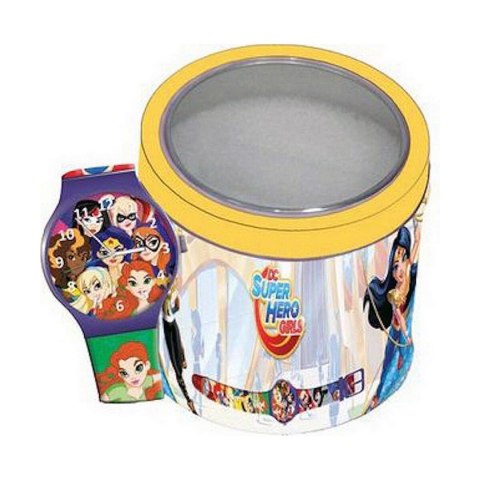 Infant's Watch SUPER HERO GIRLS - TIN BOX ***SPECIAL PRICE*** (Ø 33 mm) Infant's Watch SUPER HERO GIRLS - TIN BOX ***SPECIAL PRICE*** (Ø 33 mm)