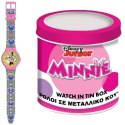 Infant's Watch Minnie Mouse MINNIE - TIN BOX Ø 33 mm