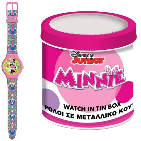 Infant's Watch Minnie Mouse MINNIE - TIN BOX Ø 33 mm Infant's Watch Minnie Mouse MINNIE - TIN BOX Ø 33 mm