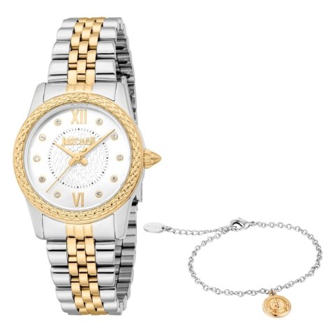 Ladies' Watch Just Cavalli ANIMALIER SPECIAL PACK + BRACELET Golden (Ø 30 mm) Ladies' Watch Just Cavalli ANIMALIER SPECIAL PACK + BRACELET Golden (Ø 30 mm)