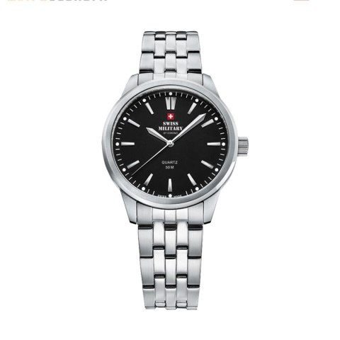 Men's Watch Swiss Military Chrono SMP36010.01 Silver Men's Watch Swiss Military Chrono SMP36010.01 Silver