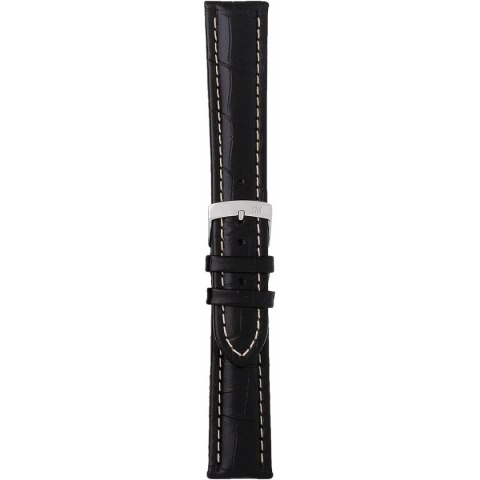 Watch Strap Morellato A01U3252480019CR24 Black Watch Strap Morellato A01U3252480019CR24 Black