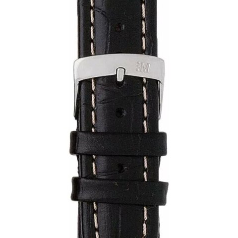 Watch Strap Morellato A01U3252480019CR24 Black Watch Strap Morellato A01U3252480019CR24 Black