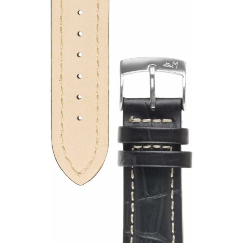 Watch Strap Morellato A01U3252480019CR24 Black Watch Strap Morellato A01U3252480019CR24 Black