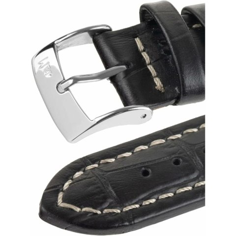 Watch Strap Morellato A01U3252480019CR24 Black Watch Strap Morellato A01U3252480019CR24 Black