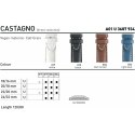 Watch Strap Morellato A01U3687934064CR20 Blue