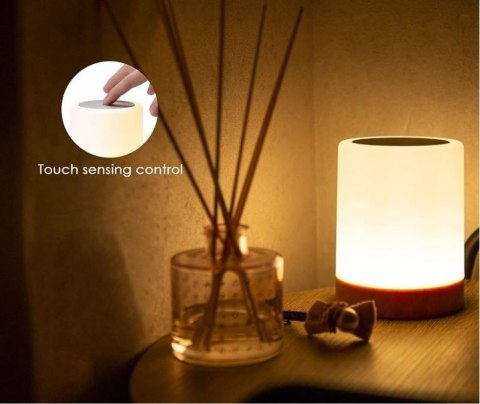 Lampka nocna Techly LED kolorowa bezprzewodowa Lampka nocna Techly LED kolorowa bezprzewodowa