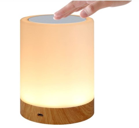 Lampka nocna Techly LED kolorowa bezprzewodowa Lampka nocna Techly LED kolorowa bezprzewodowa