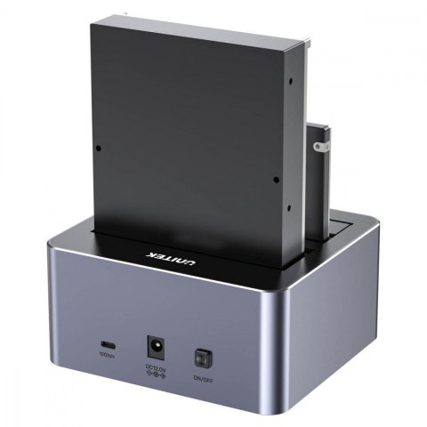 Stacja klonująca dyski 2x 2,5/3,5; CLONE; USB-C 10 Gbps Stacja klonująca dyski 2x 2,5/3,5; CLONE; USB-C 10 Gbps