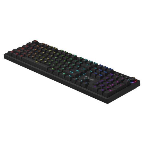 Klawiatura mechaniczna STYX Outemu Brown Hot Swap RGB Klawiatura mechaniczna STYX Outemu Brown Hot Swap RGB